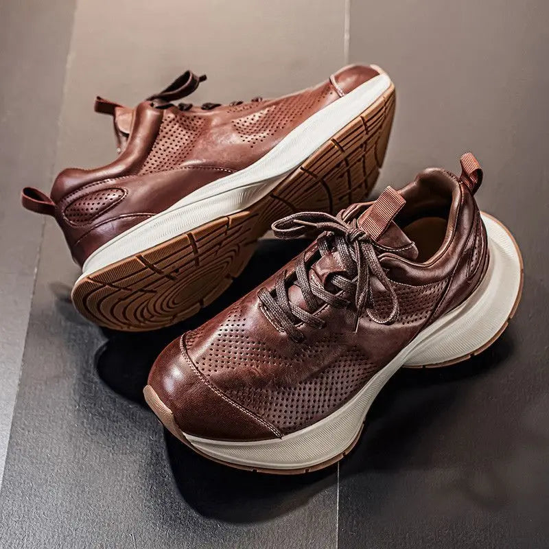ALVERTON – SKÓRZANE SNEAKERSY
