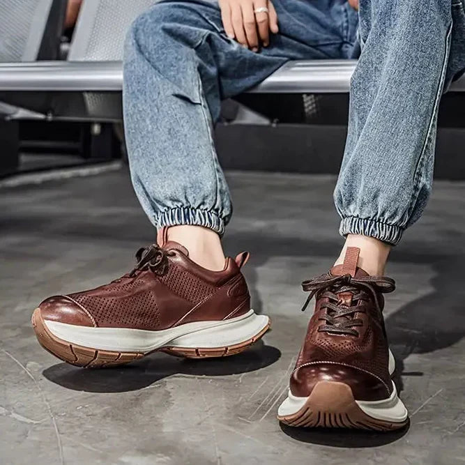 ALVERTON – SKÓRZANE SNEAKERSY