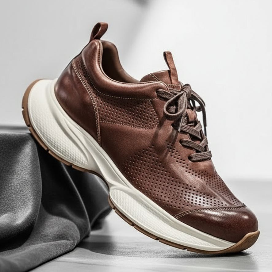 ALVERTON – SKÓRZANE SNEAKERSY