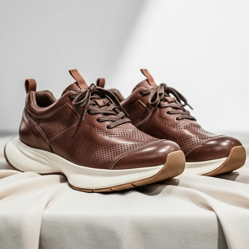 ALVERTON – SKÓRZANE SNEAKERSY