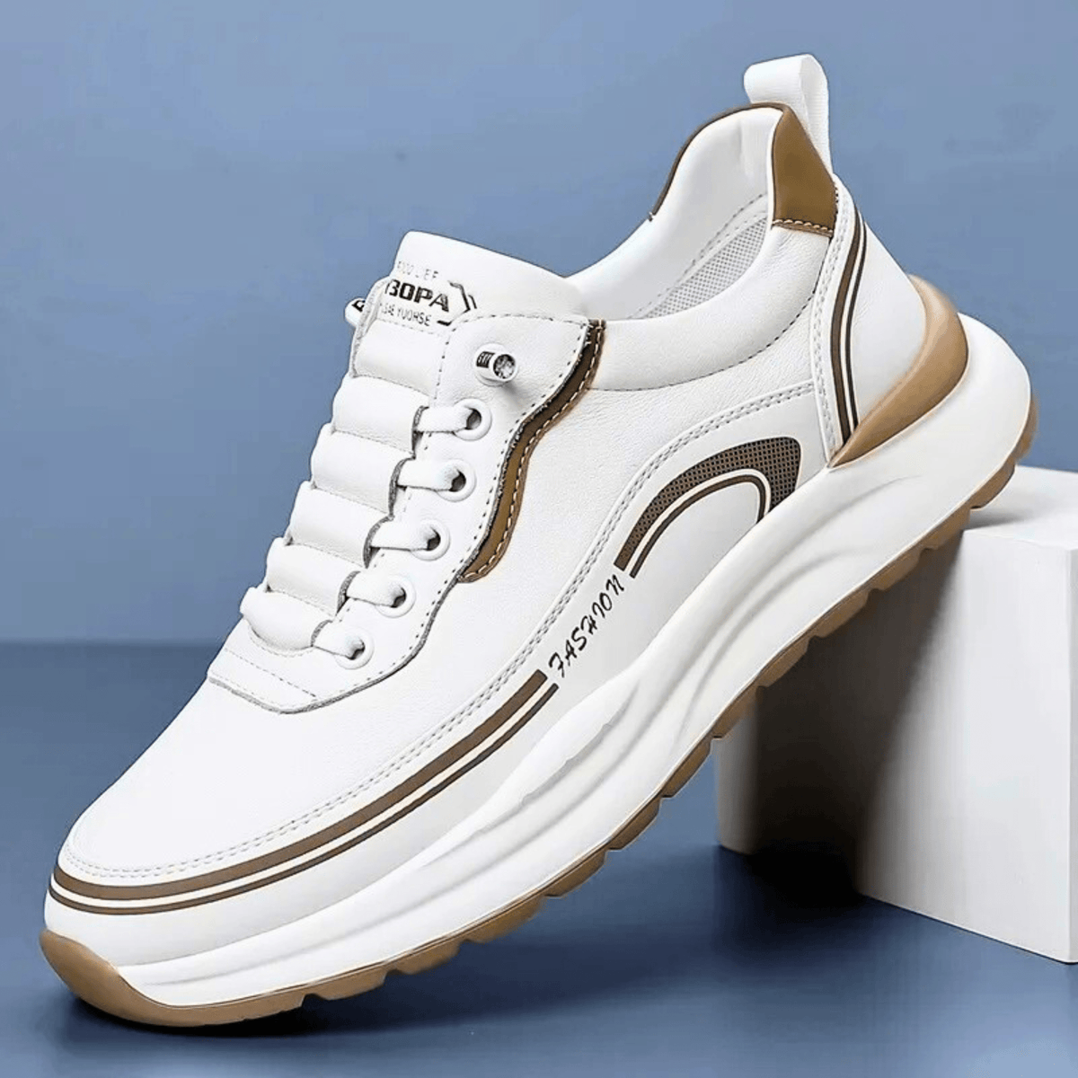 BRIXTON – SKÓRZANE SNEAKERSY