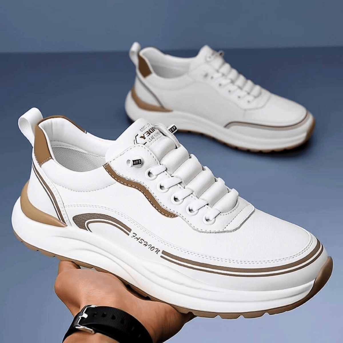 BRIXTON – SKÓRZANE SNEAKERSY