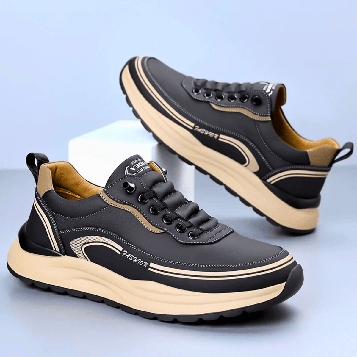 BRIXTON – SKÓRZANE SNEAKERSY