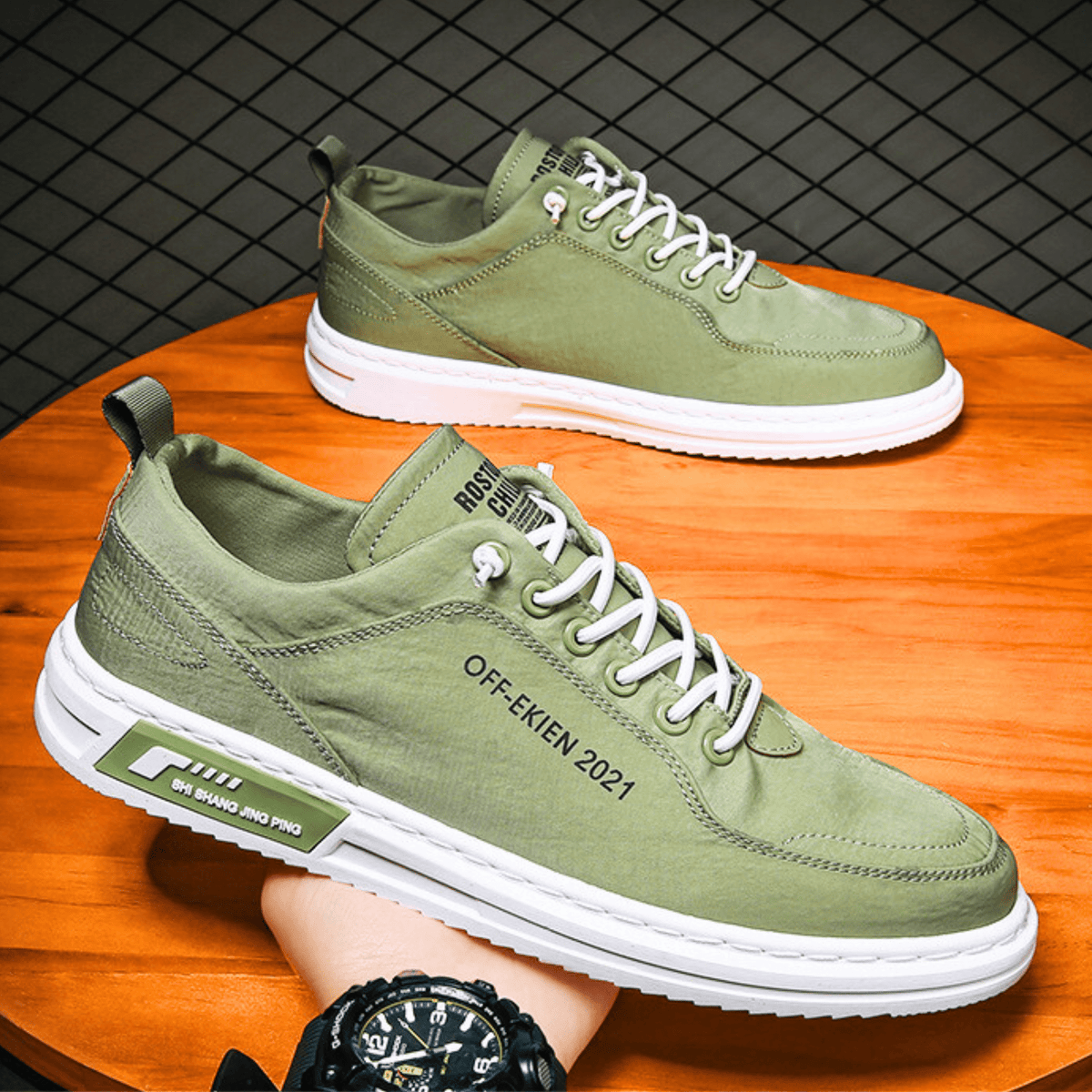 Bancroft – skórzane sneakersy premium