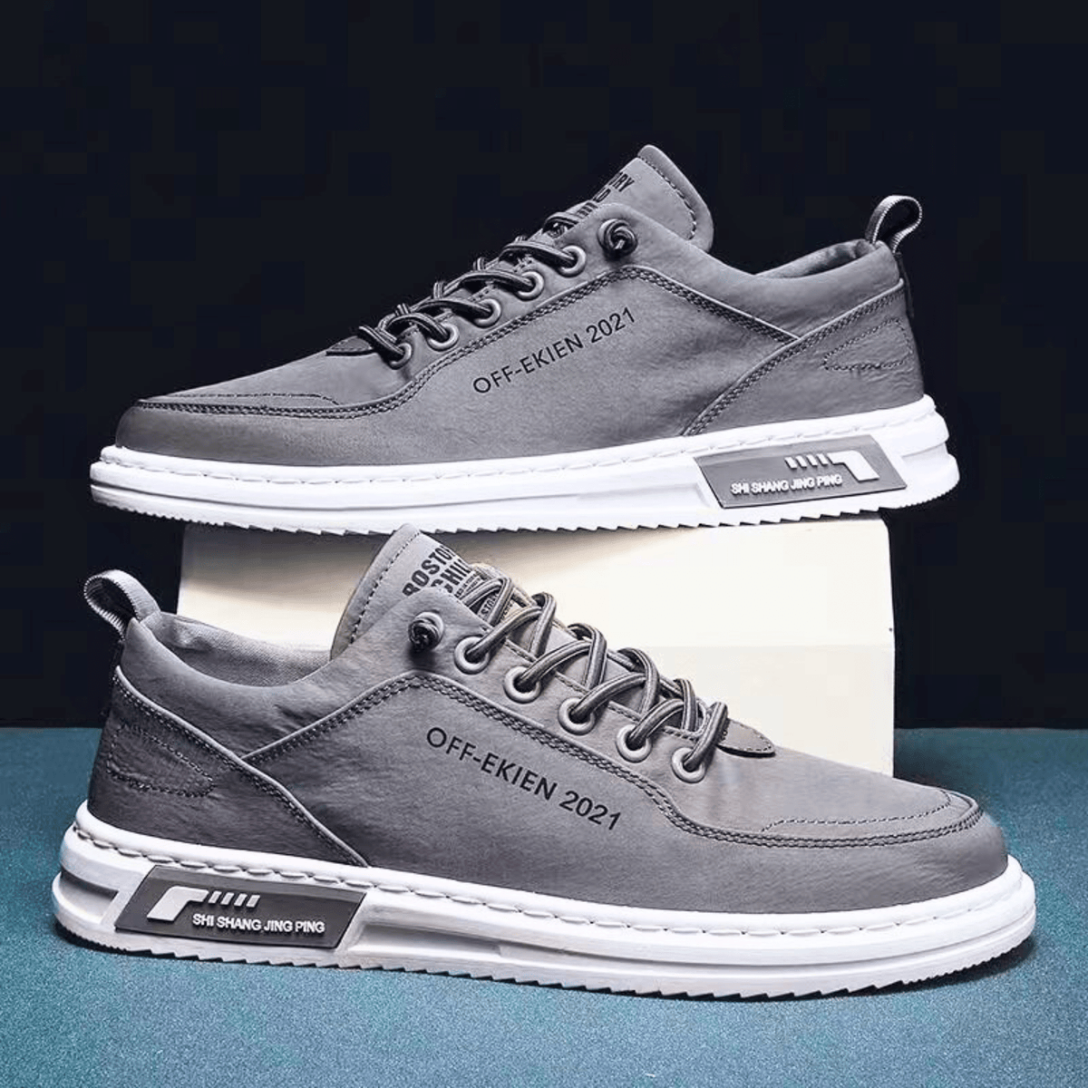 Bancroft – skórzane sneakersy premium