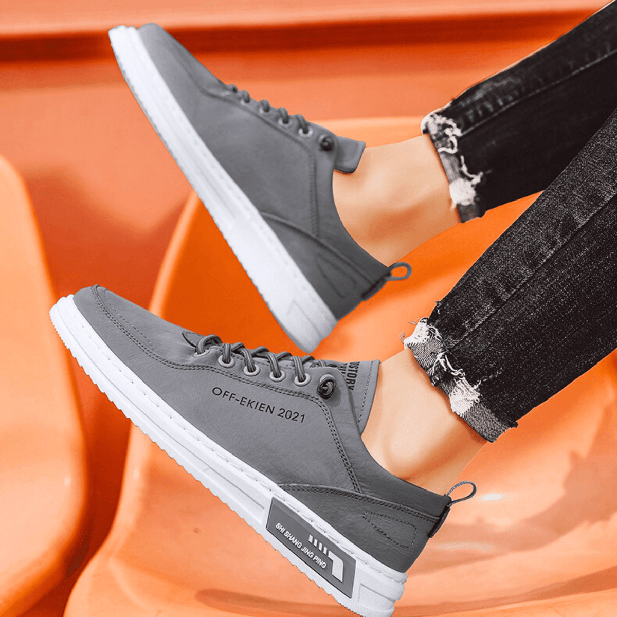 Bancroft – skórzane sneakersy premium
