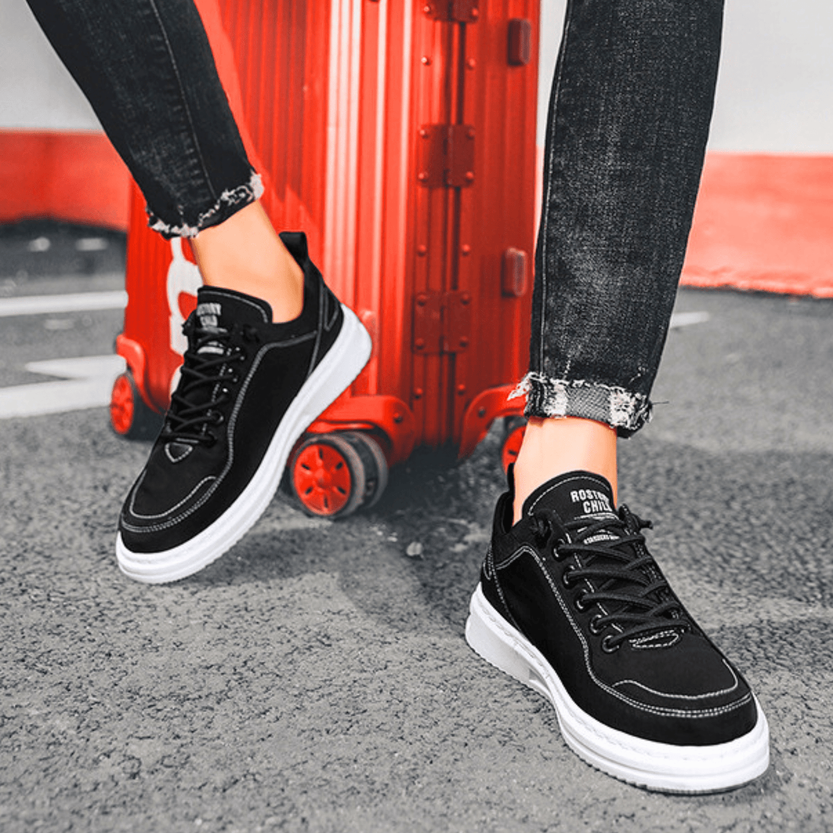 Bancroft – skórzane sneakersy premium